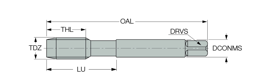 TPG UNC-5/16-18-M HE