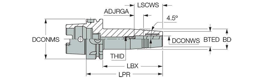 HSK A63 HYDRO 14X120 SF